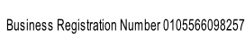 Business Registration Number 0105566098257